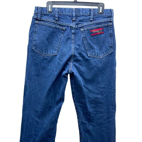 Wrangler 20X Men's Straight Jeans Blue - Size W34 x L34 - Picture 3 of 7
